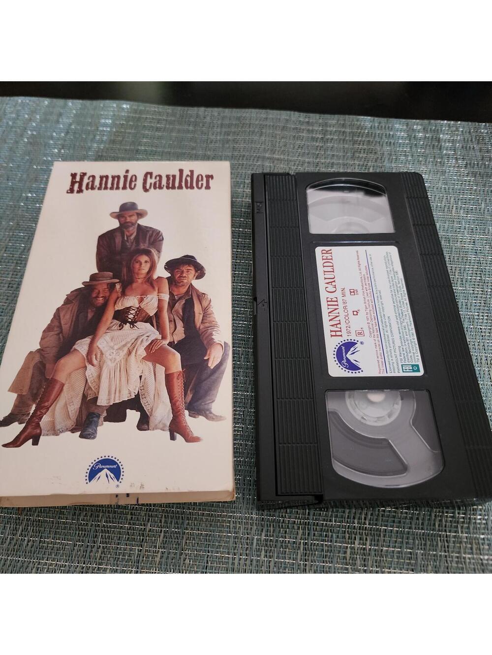 Hannie Caulder VHS Raquel Welch Western Paramount Home Video Tested Works